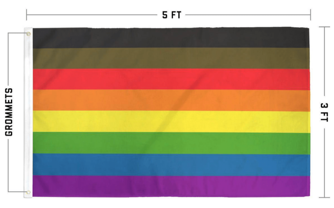 Intersectional Pride Flag