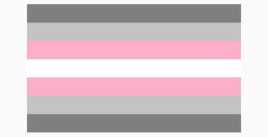 Demigirl Pride Flag