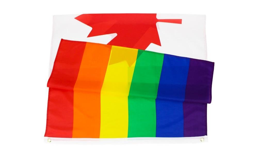 LGBTQ+ Canadian Flag