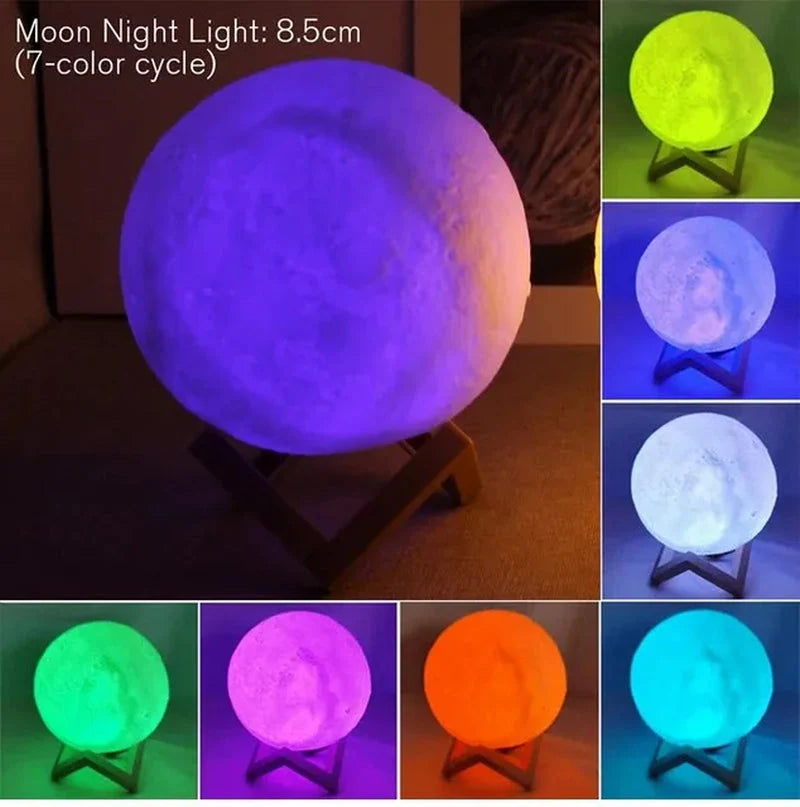 D5 Starry Moon Lamp