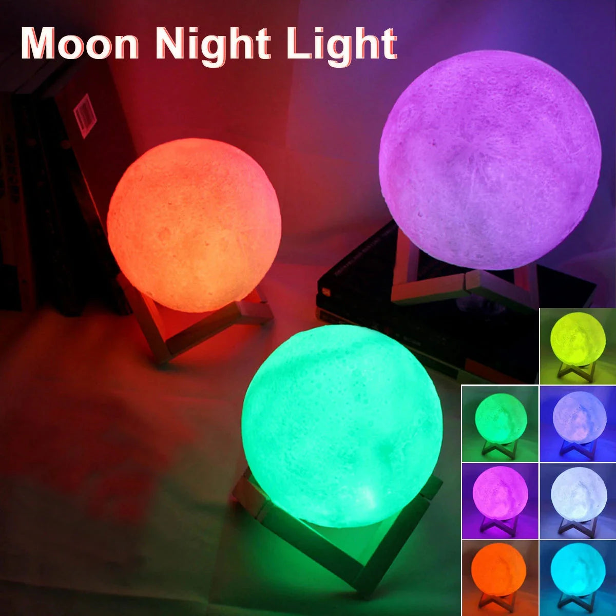 D5 Starry Moon Lamp