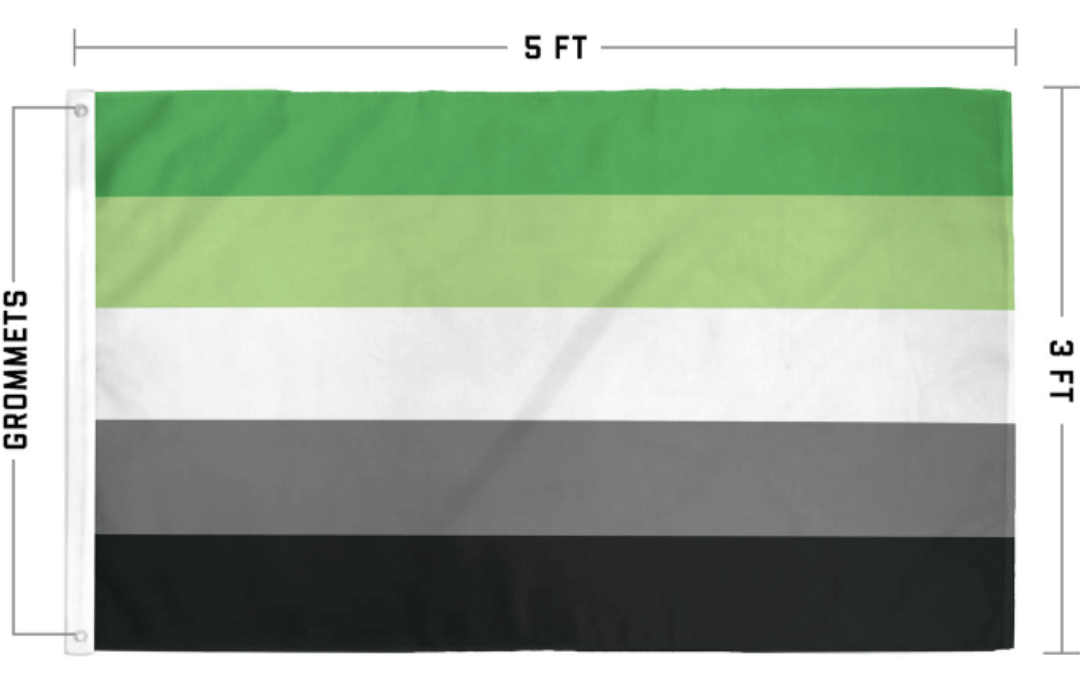 Aromantic Flag