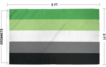 Aromantic Flag