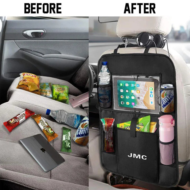 Car Seat Back Organizer Large Capacity Automobile protection For JMC BOARDING VIgus 5 Vigus 3 Pickup Territorial Car Accessories