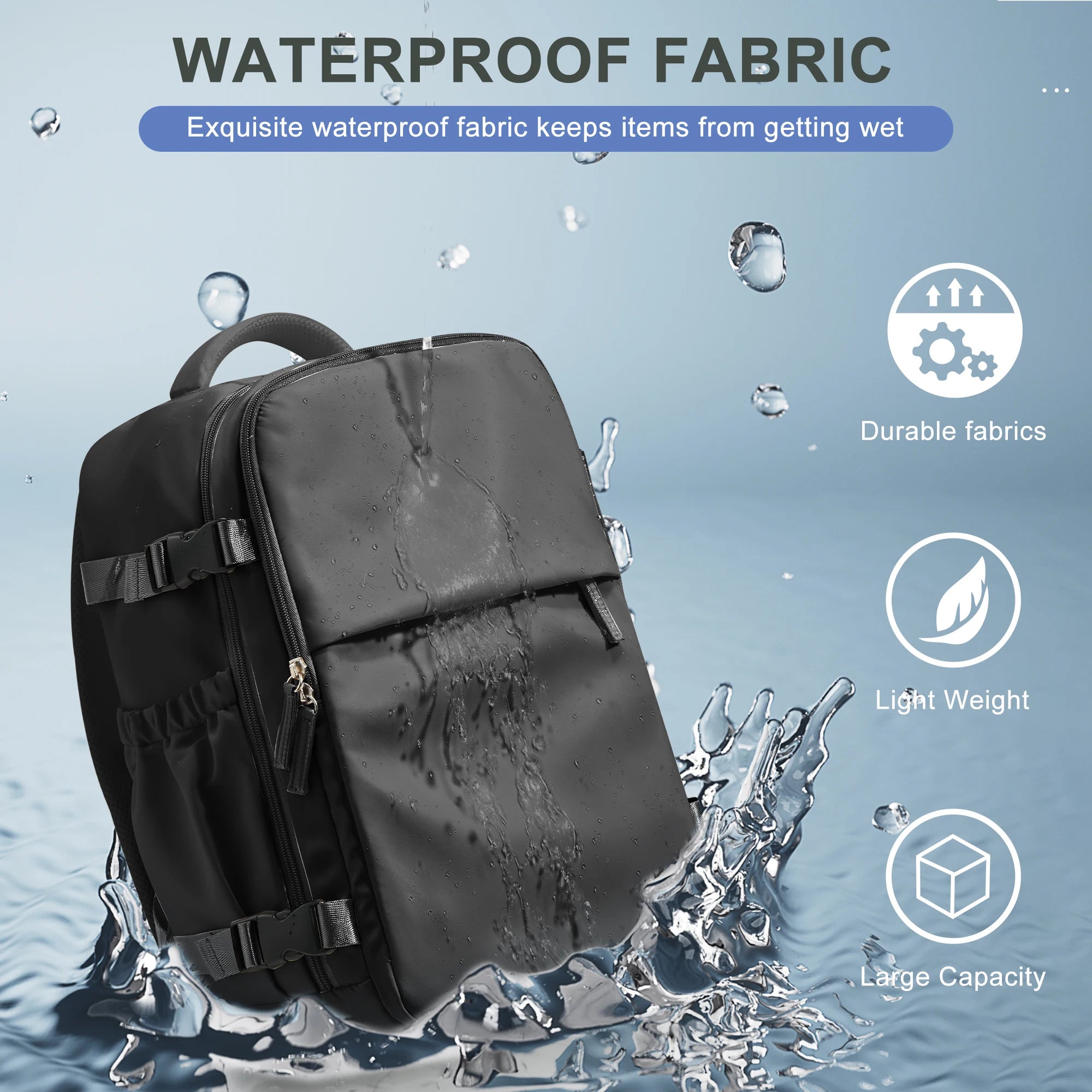 Travel Bag – Waterproof, Anti-Theft & Spacious Design