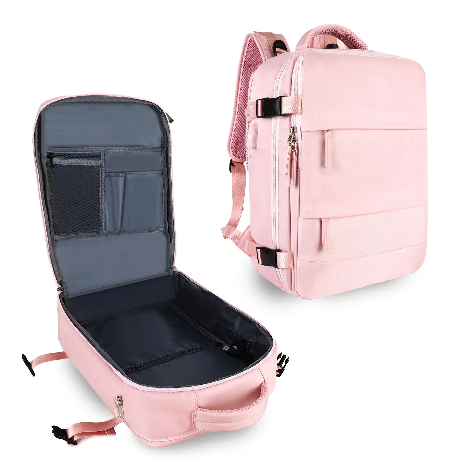 Mochila Travel Backpack Cabin Plane Large Capacity Waterproof Wet And Dry Partition Suitcase Laptop Backpack For Women With USB