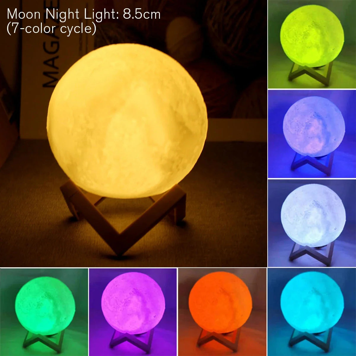 D5 Starry Moon Lamp