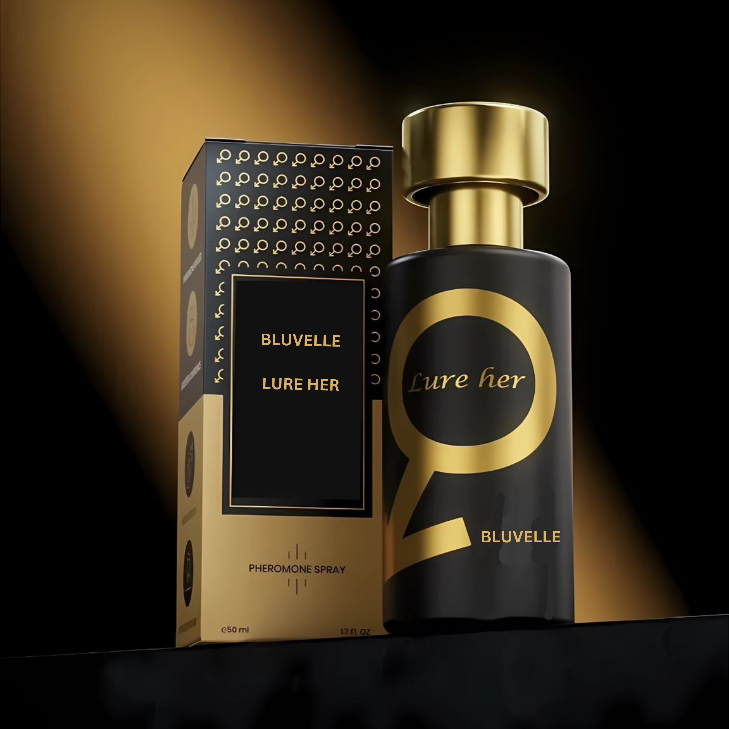 Awaken Her Desire with Three Sprays of the Only Fragrance with Magnetic Pheromones