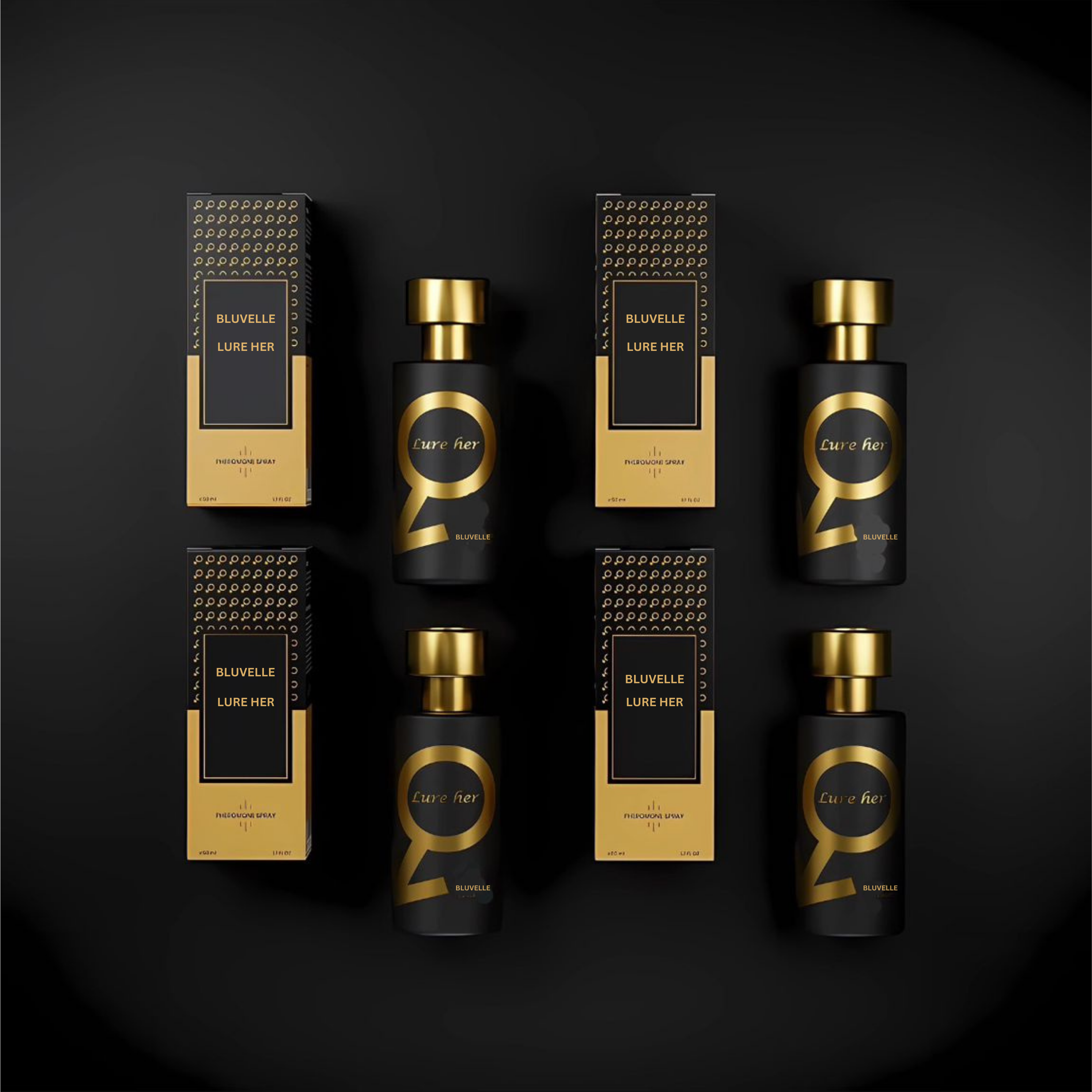 Awaken Her Desire with Three Sprays of the Only Fragrance with Magnetic Pheromones