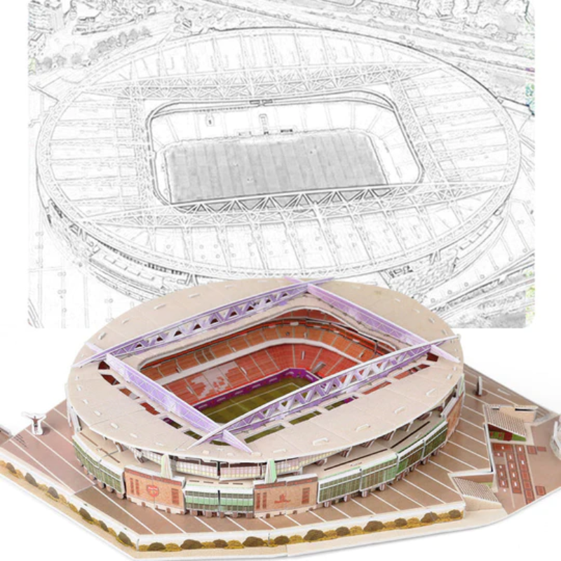 3D Puzzle Soccer Stadium