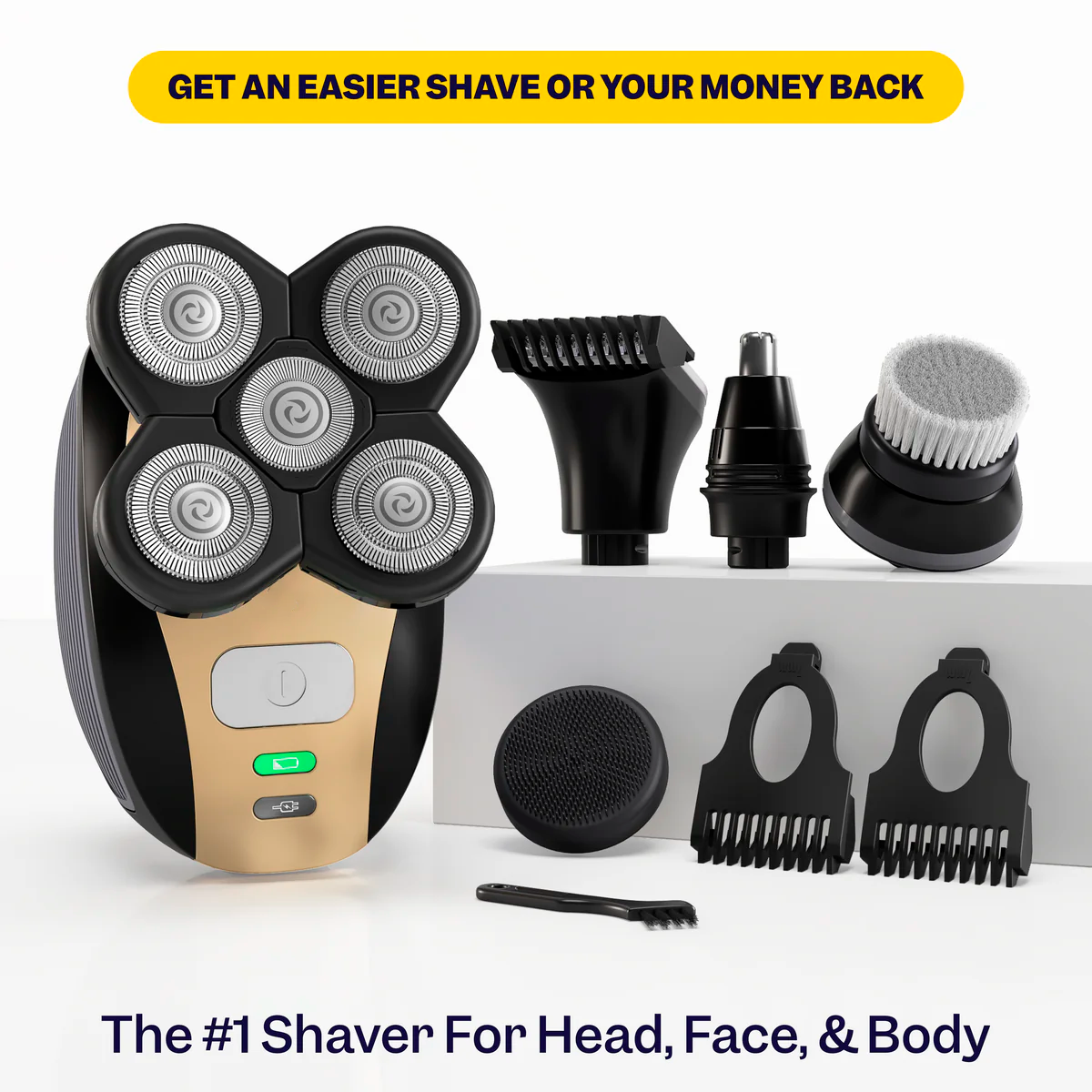 Multifunctional 5-in-1 Shaver | Precision & Comfort in One Tool 2