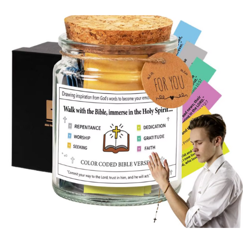 Handmade Bible Verses in A Jar (90 PCS)